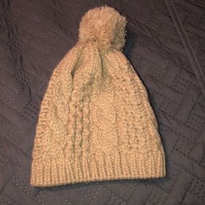 Knit Tan Beanie
